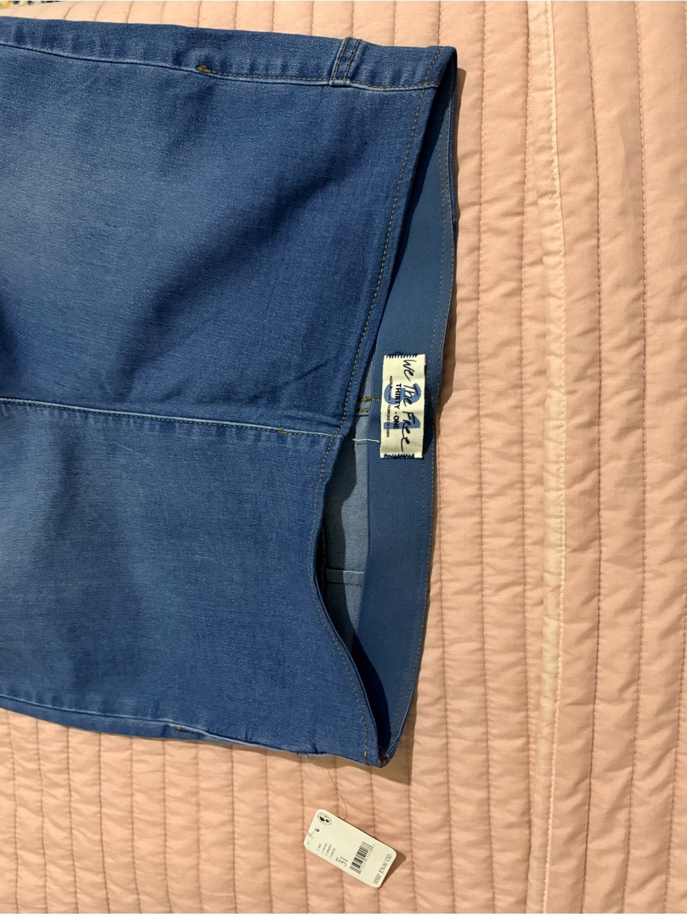 We the free penny pull on flare jeans-color echo blue - Picture 6 of 6